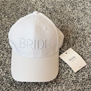 White Bride Baseball Cap